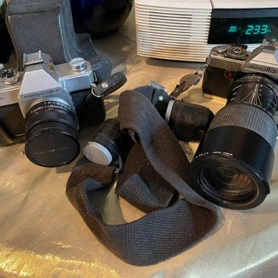 Mamiya / Minolta 35mm cameras 