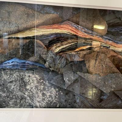 3D wall art, signed piece 
