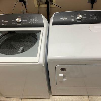 Whirlpool washer / dryer combo available for presale, priced @ $450 on the pair 