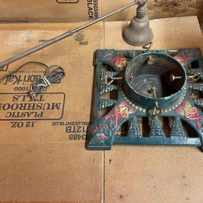 cast iron Christmas tree stand 
