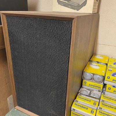 Vintage audio speakers 