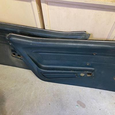 70's corvette door panels 
