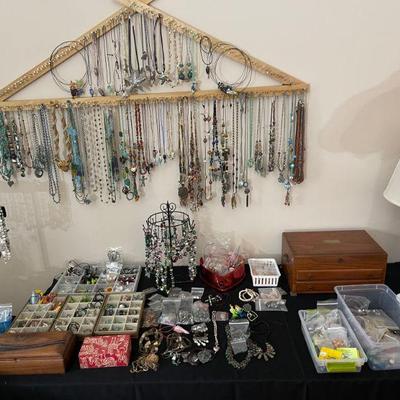 Huge assortment of artisan jewelry 