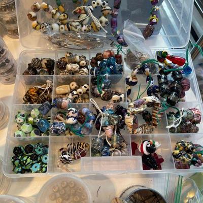 Glass beads, yarn, thread, and so much more! 