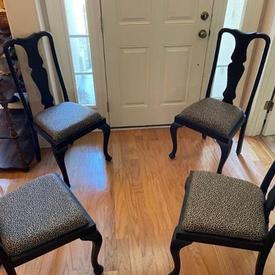 4 dining chairs, just need your table! 
