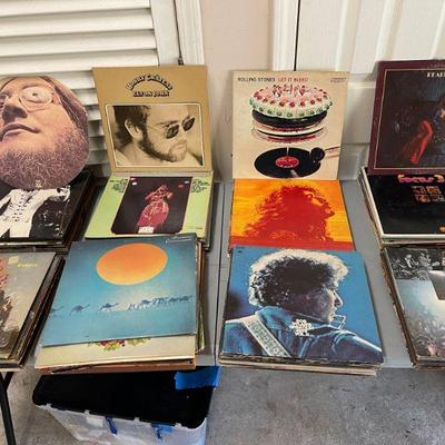Great selection of classic rock! Albums LP's records 