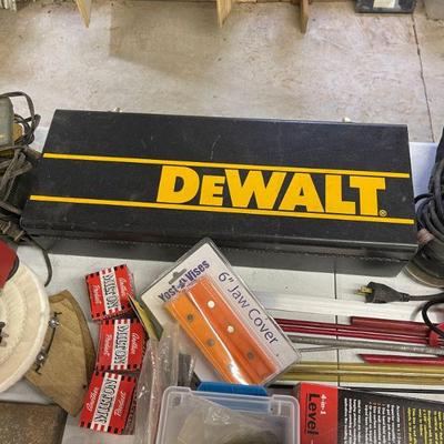 lots of power tools 