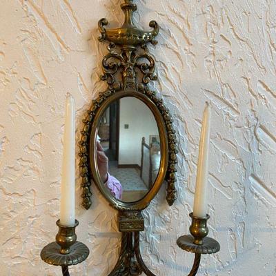 Early Mirrored Sconces
