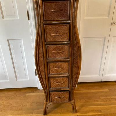 Unique Rattan Lingerie Chest