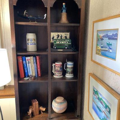 Tall book/display case