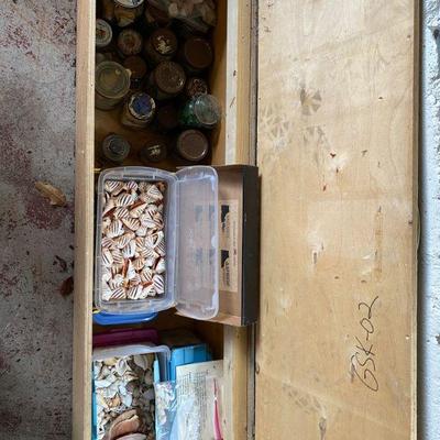  Sea glass is Sold  Trunk & shells are Available
