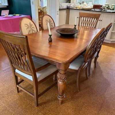 Tommy Bahama dining room table and chairs