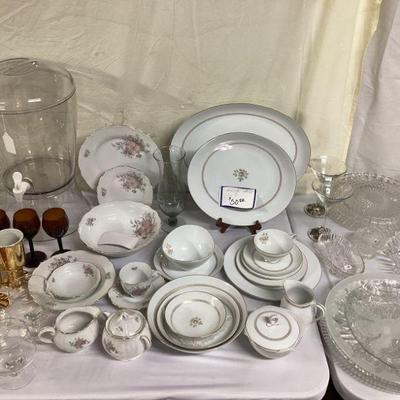Mikasa fine china (Enchanted Rose)