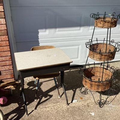 Child desk with chair