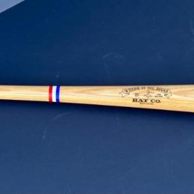 David Segui Signed Baseball Bat #95/100
