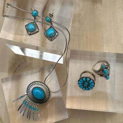Turquoise & Sterling Jewelry