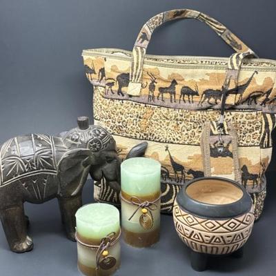 Safari Decor & Bag