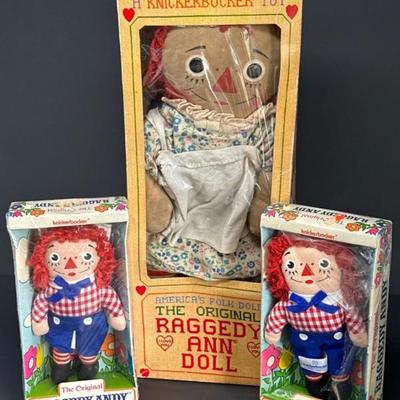 Raggedy Ann & Andy Dolls
