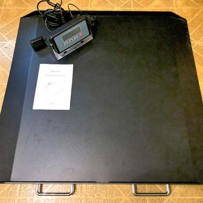 Electronic wheelchair scales