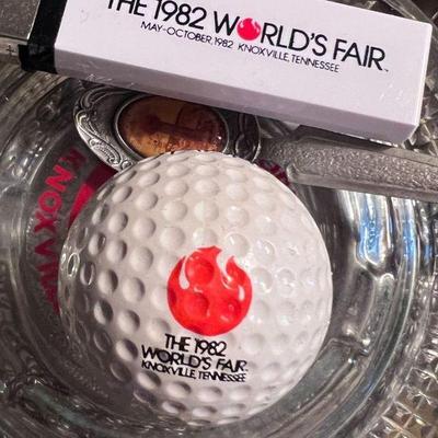 1982 World's Fair golf balls