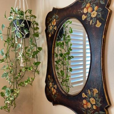 Mirror  and plant 
