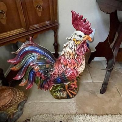 Large rooster 