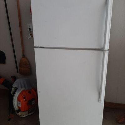 Whirlpool 14 c. Ft.. refrigerator and freezer  ,$125.00