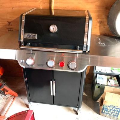 Weber Genesis propane gas grill, as new, never used