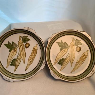 Okra plates 