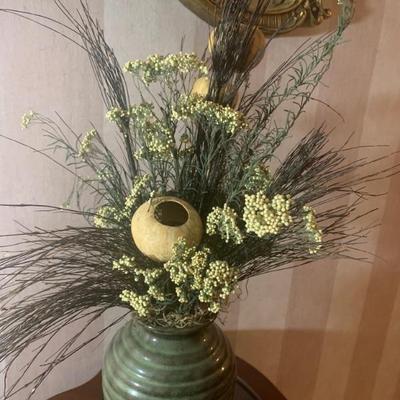 Dried floral arrangements 