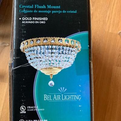 Crystal lighting fixture