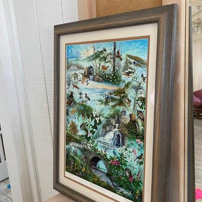 Signed/Numbered â€œThe Blue Ridge Parkwayâ€ GiclÃ©e by Richard Tumbleston