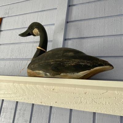 Antique Hand Carved Canadian Goose Decoy