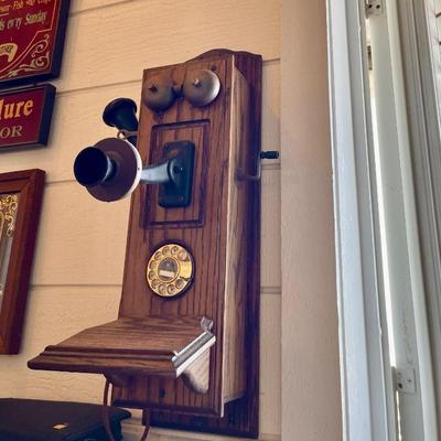 Antique Wall Telephone