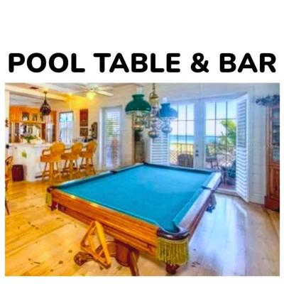 Pool Table & Bar