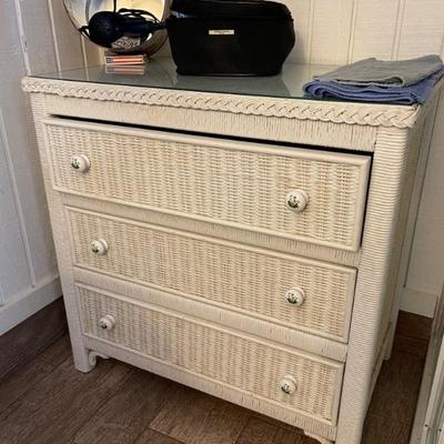 Wicker Dresser
