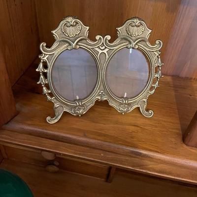 Vintage Brass Picture Frame