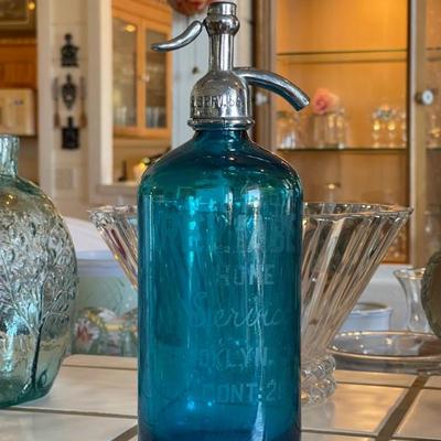 Vintage Seltzer Bottle Brooklyn