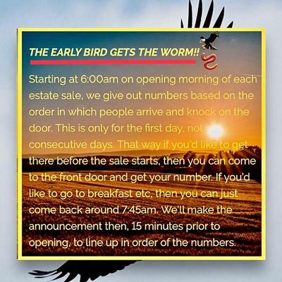 The Early Bird Gets The â€œNumberâ€ ðŸ¦… 