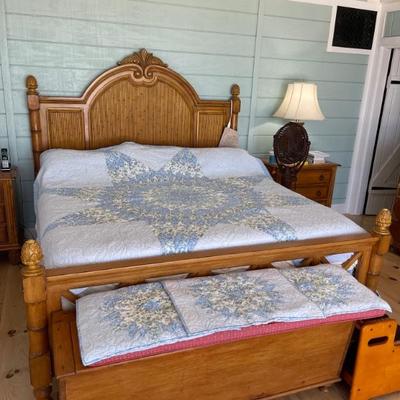 King Size Tommy Bahama Bed Frame 