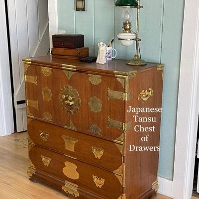 Japanese Tansu Chest of Drawers