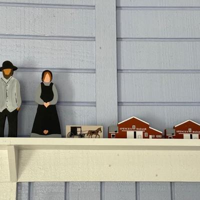 Small Wooden Amish Buildings by The Cats Meow