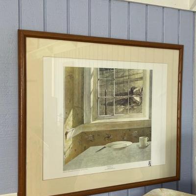 Framed Museum Print of â€œGround Hog Dayâ€ by Andrew Wyeth