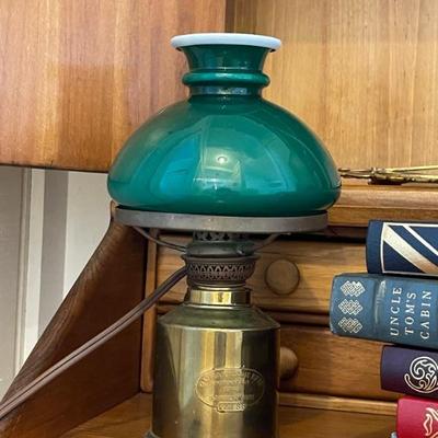 Harnisch Nautical Brass Shipâ€™s Lamp made in Denmark