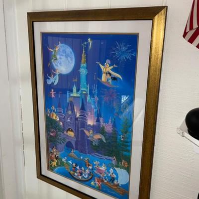 Disney Signed/Numbered Limited Edition Lithograph â€œThe Big Fiveâ€ by Manuel Hernandez
