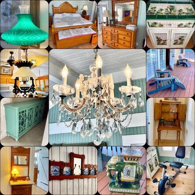 Ceiling Light Fixtures, Lamps, Antiques, Furniture, etcâ€¦