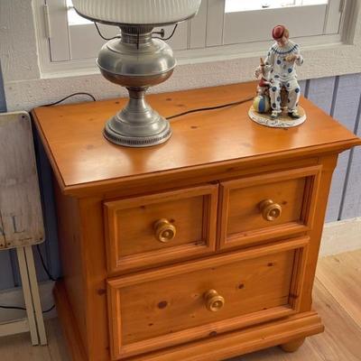 Honey Pine Nightstand