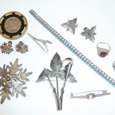 Sterling jewelry LOT