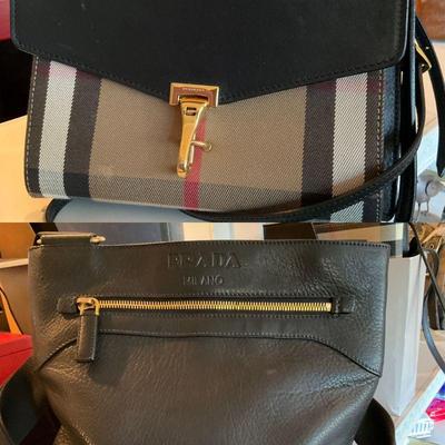 Prada and Burberry