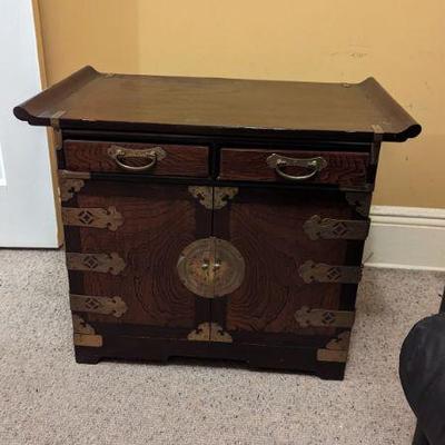 Antique Korean Bandaji Tonsu Chest With Altar Top